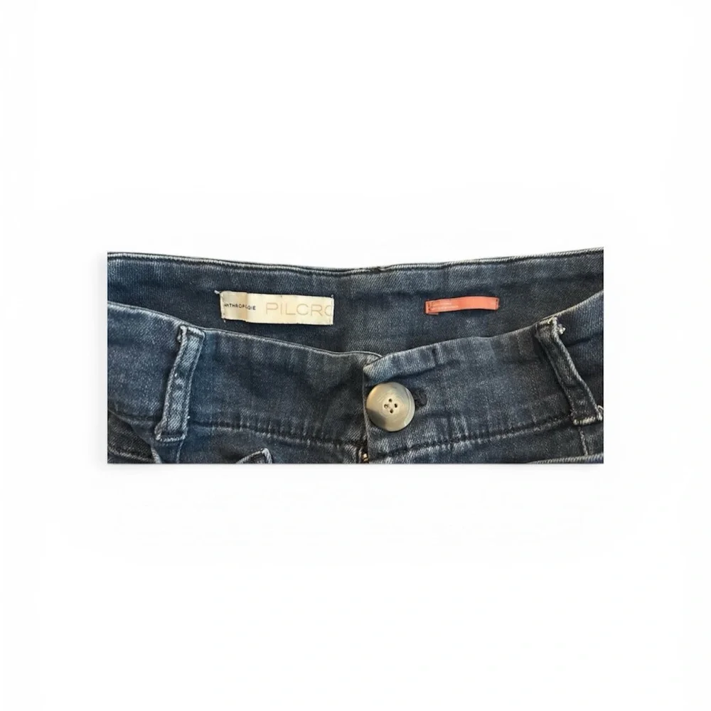 Anthropologie High Rise Blue Jeans - Picture 2 of 3